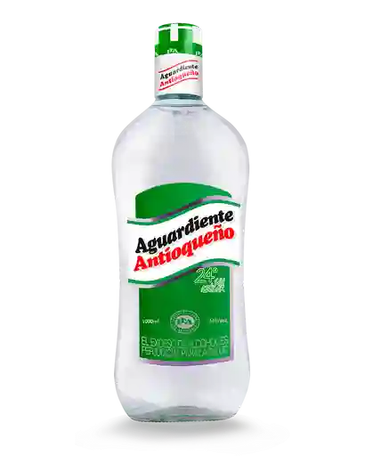 Aguardiente Verde Antioqueño Sin Azucar 24°