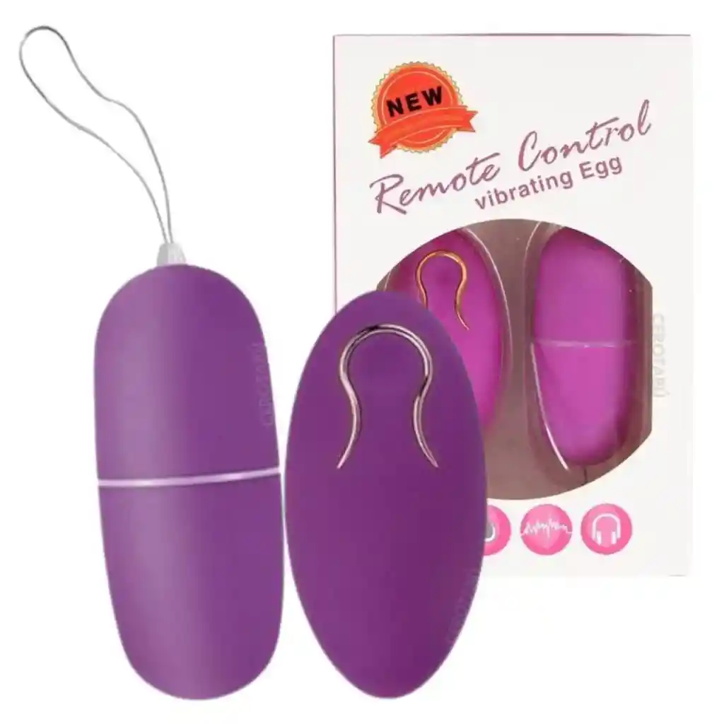 Huevo Vibrador Discreto - Control Remoto, 10 Modos (discreto)