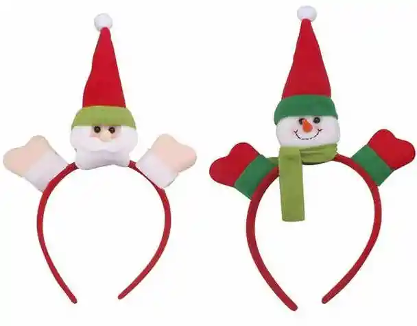 Diademas De Navidad "diseños Surtidos"
