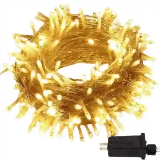 Luces Led Navideña Lineal 100 Bombillos Calida