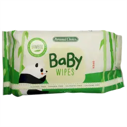 Personal Choice Baby Wipestoallitas Humedas De Bambu Para Bebe