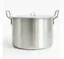 Olla Grande 31 Litros Sopa Sancocho Ligera Practica 40x25 Aluminio Extra Fuerte Resistente