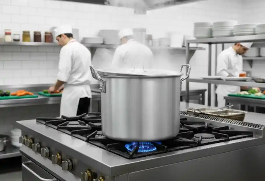 Olla Grande 31 Litros Sopa Sancocho Ligera Practica 40x25 Aluminio Extra Fuerte Resistente