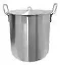 Olla Grande 50 Litros Tamalera Sopa Sancocho 40x40 Aluminio Extra Fuerte Resistente