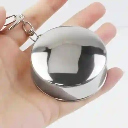 Vaso Taza Acero Inoxidable Plegable Portátil Viajes Camping