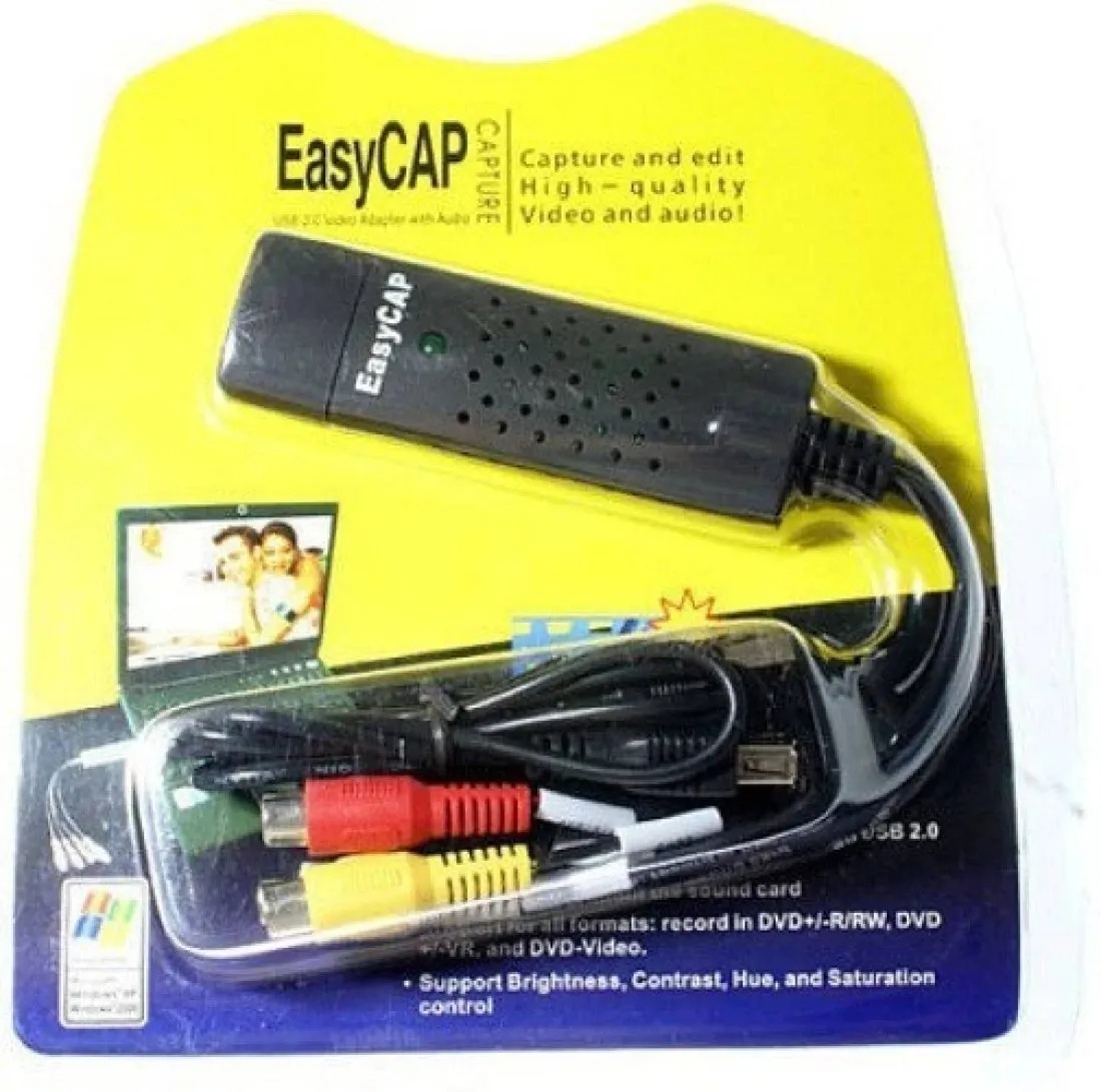 Adaptador Cable Capturadora De Video 4 Canales Para Windows - Rappi
