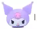 Lampara Luz Nocturna Kuromi Temporizador Silicona Protección Ocular Púrpura