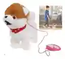 Juguete Eléctrico Para Niños Perro Perrito Para Pasear Ladra Y Camina