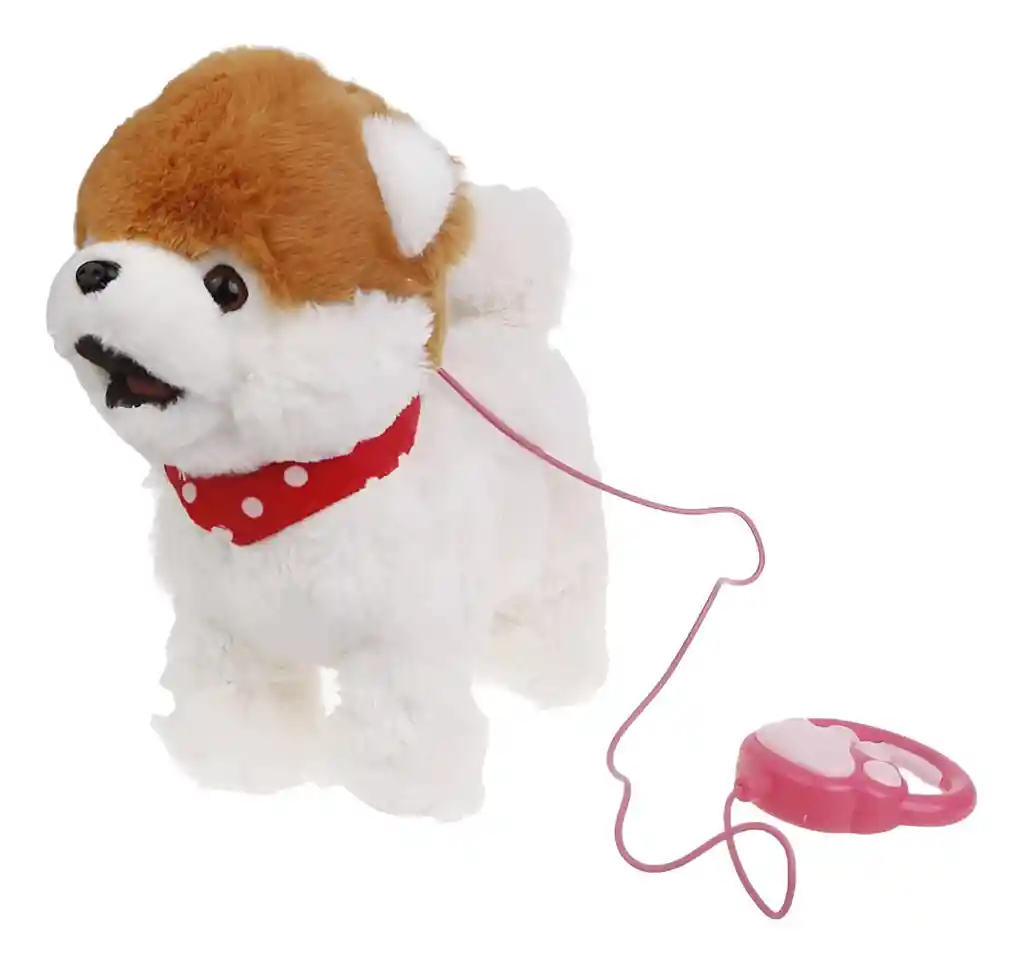 Juguete Eléctrico Para Niños Perro Perrito Para Pasear Ladra Y Camina
