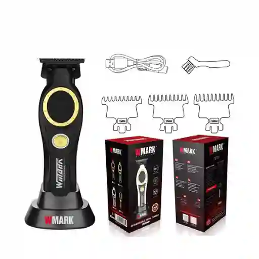 Maquina Patillera Profesional Wmark Ng-7230 Original Con Base