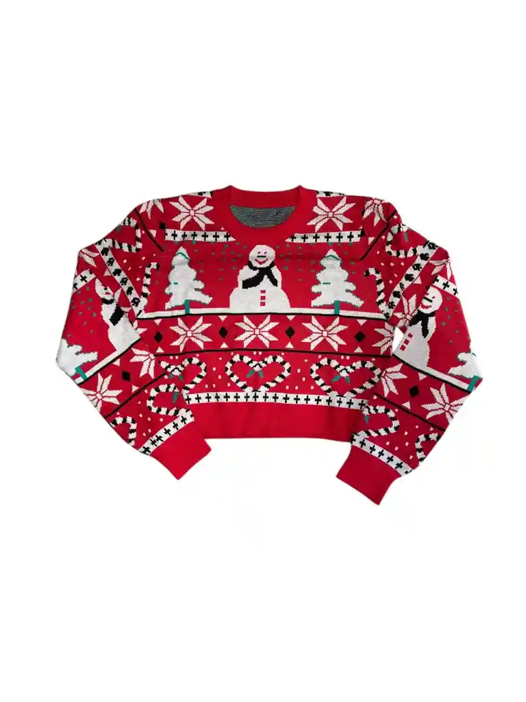 Sueter, Buzo, Saco Navideño Para Mujer Talla Unica Tres Colores Para Escoger