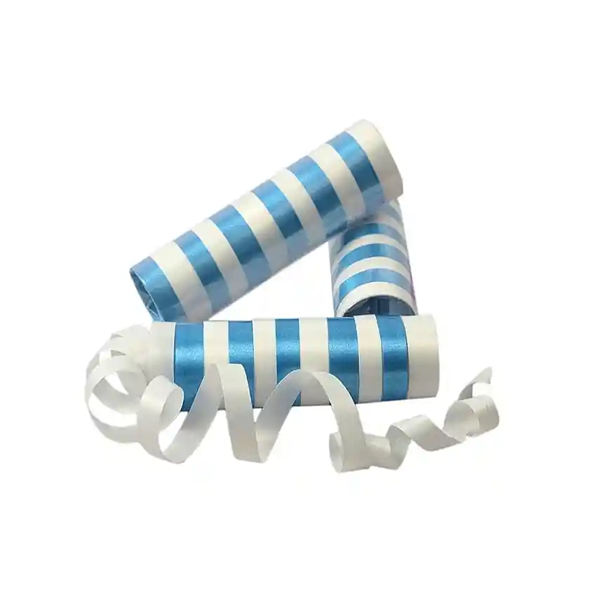 Paquete De Serpentinas Azul