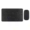 Combo Teclado + Mouse Inalámbrico Bluetooth Recargable Negro
