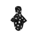 Hoodie L Negro Estrellas Blancas