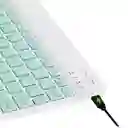 Combo Teclado + Mouse Inalámbrico Bluetooth Recargable Menta
