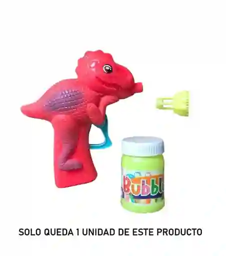 Juguete Burbujero Motivo Dinosaurio Color Naranja
