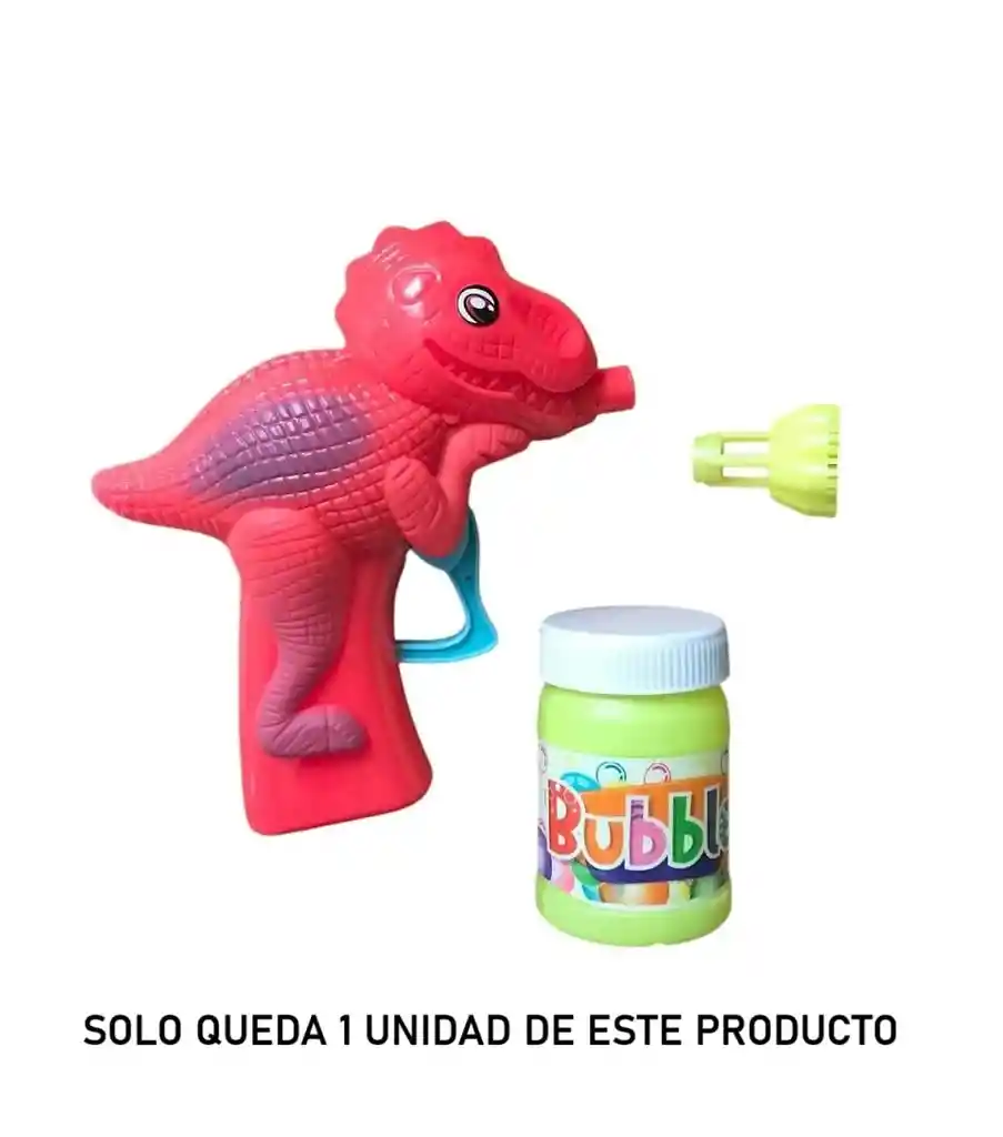 Juguete Burbujero Motivo Dinosaurio Color Naranja
