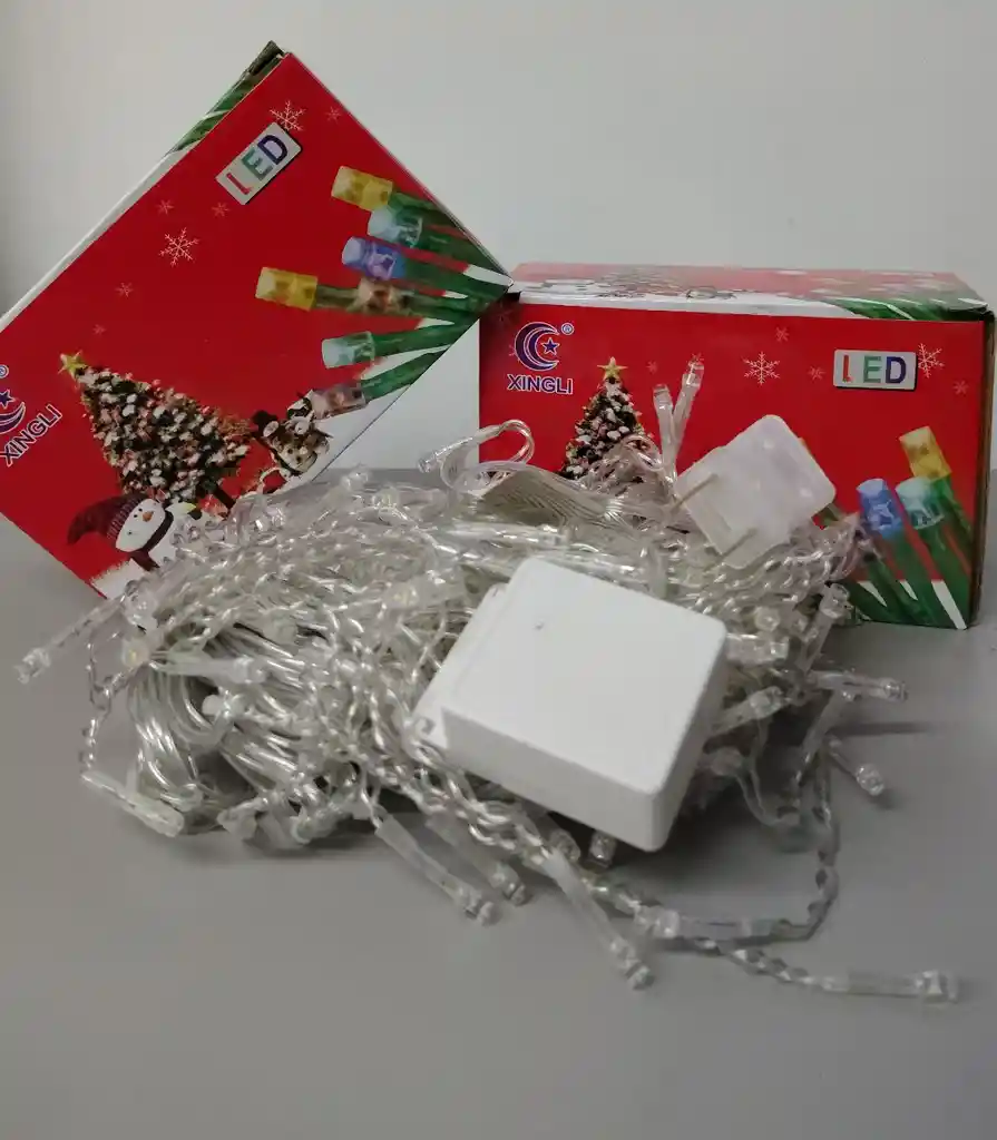 Luces Navideñas Cortina 6mt X 60cm