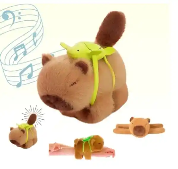 Nueva Pulsera De Peluche Con Forma De Capibara 4 En 1