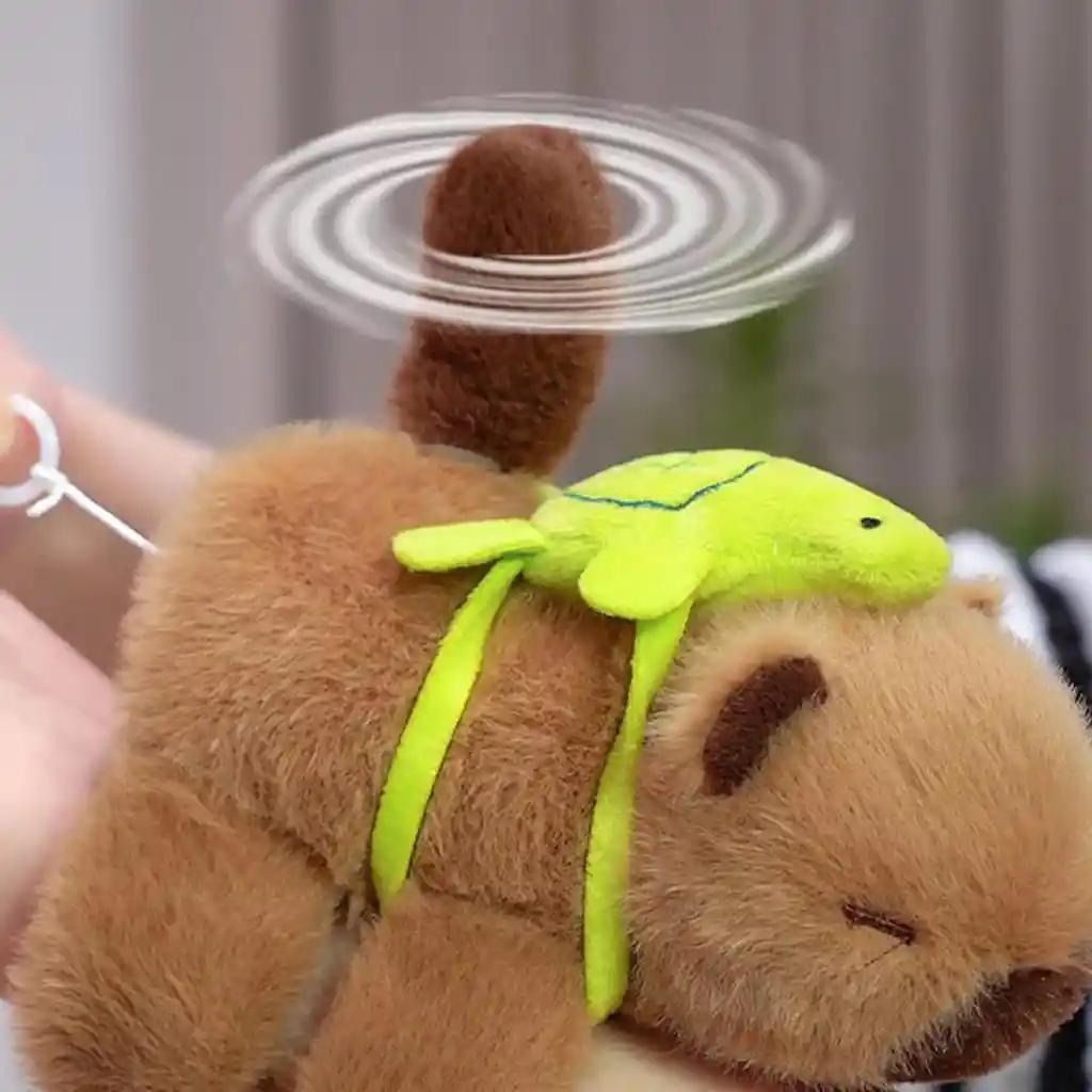 Nueva Pulsera De Peluche Con Forma De Capibara 4 En 1