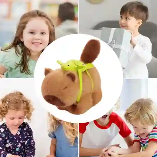 Nueva Pulsera De Peluche Con Forma De Capibara 4 En 1