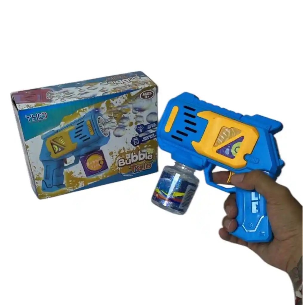 Pistola Lanza Burbujas Burbujero