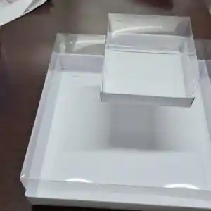 Cajas Mixtas Carton Y Acetato Para Tortas Altas, Regalo ,,, Chocolates