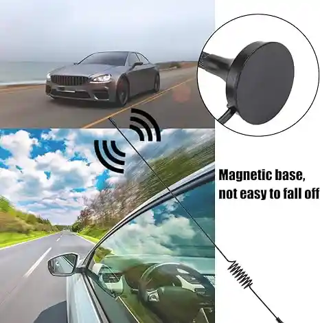 Antena Para Tdt Con Base Magnetica