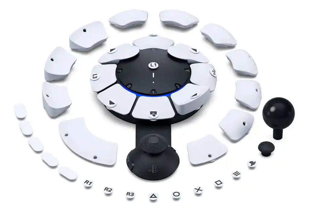 Control Ps5 Inalámbrico Access Blanco|negro Blanco