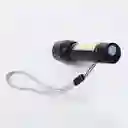Linterna Mini Led Recargable Luz Zoom Largo Alcance