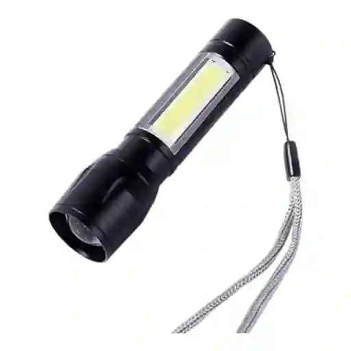 Linterna Mini Led Recargable Luz Zoom Largo Alcance