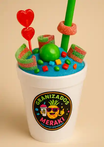 Granizado Vodka Blue