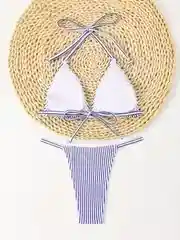 Conjunto De Bikini De Mujer Con Top , Talla M #3