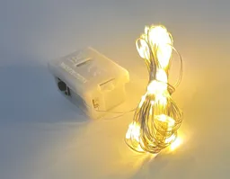 Extensión De Navidad Micro Led Con Pila