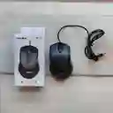 Mouse Con Cable Negro Weibo Ergonomico Alambrico M-32
