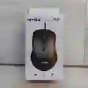 Mouse Con Cable Negro Weibo Ergonomico Alambrico M-32