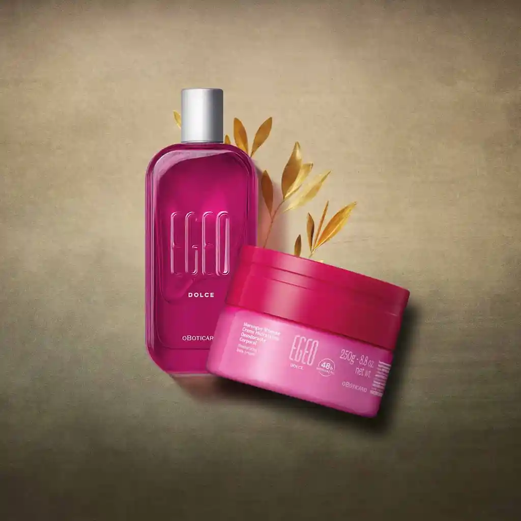 O Boticario - Kit De Regalo Navidad Mujer Egeo Dolce (perfume Femenino + Crema Hidratante Corporal)