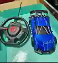 Carro De Juguete Control Remoto Color Azul Speed Racing