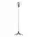 230cm, Tripode Y Palo De Selfie Con Aro De Luz + Control Bluetooth