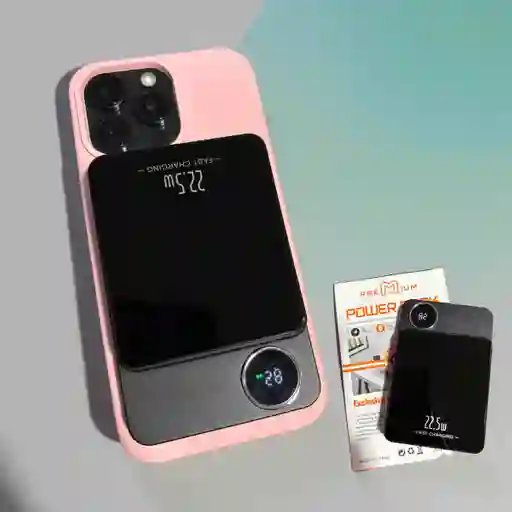 Cargador Inalambrico | Magsafe | Power Bank De 10.000mah | 22.5w