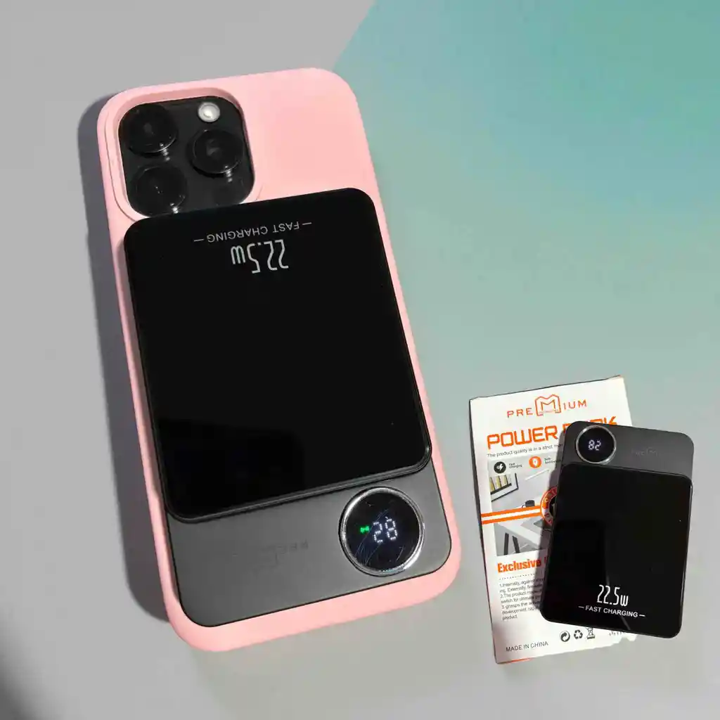 Cargador Inalambrico | Magsafe | Power Bank De 10.000mah | 22.5w