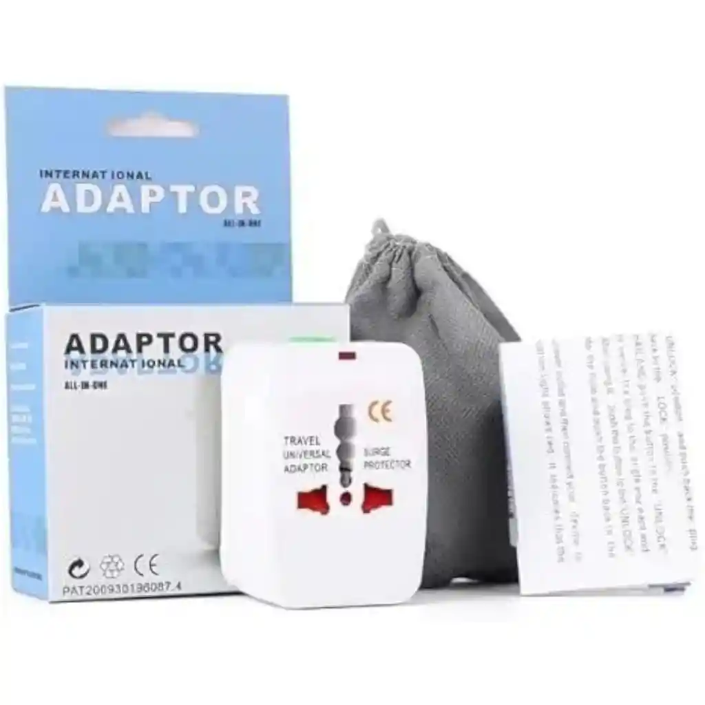 Adaptador Universal De Viaje