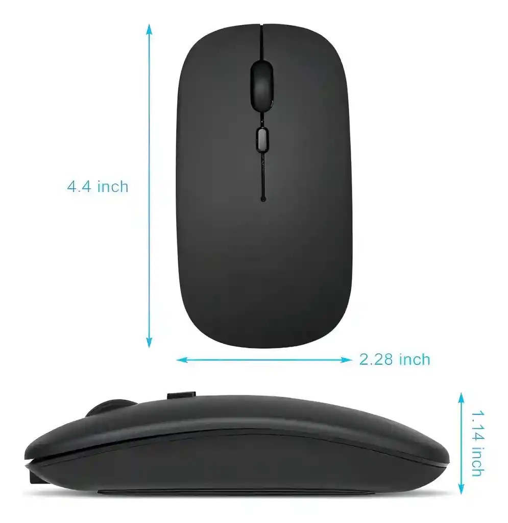 Mouse Gamer De Juego Inalámbrico Recargable Mouse Recargable