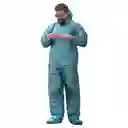 Impermeable Moto Metalizado Lluvia Cal 2.3 Portable 3 Piezas