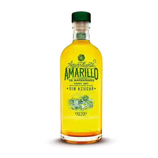 Aguardiente Amarrillo De Manzanares Sin Azucar
