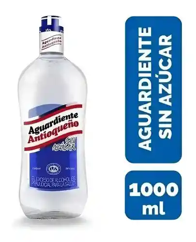 Aguardiente Azul Antioqueño Sin Azucar