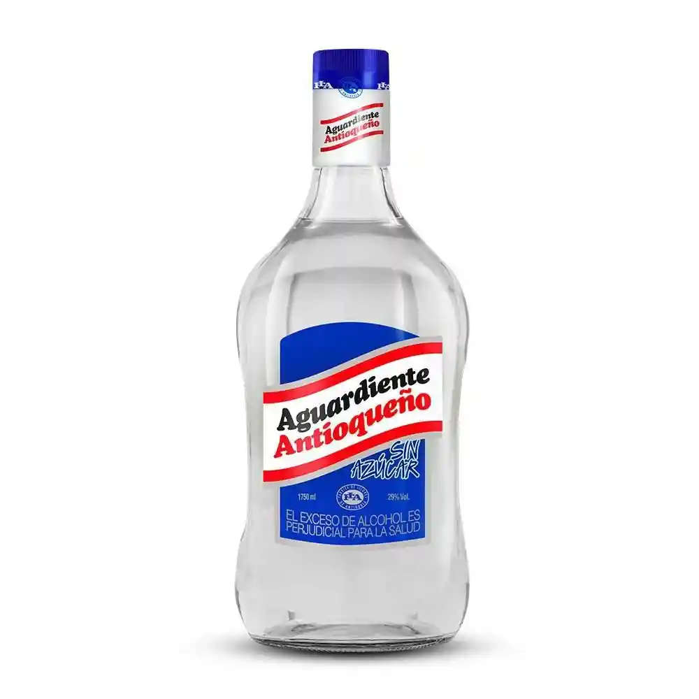 Aguardiente Azul Antioqueño Sin Azucar 24°