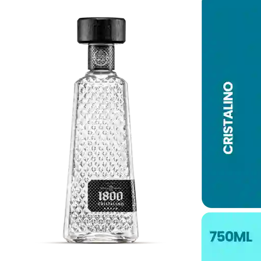 Tequila Cristalino 1800 Añejo