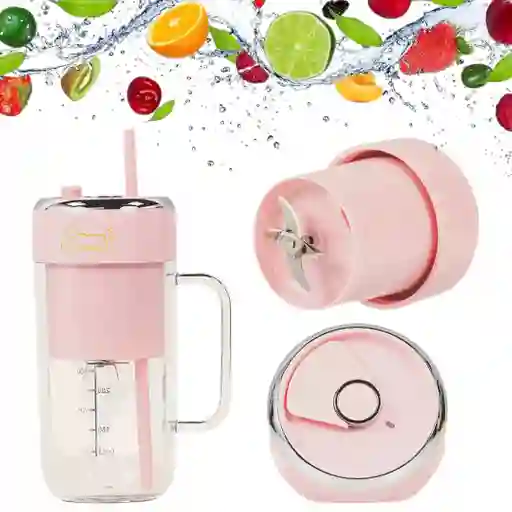 Licuadora Portátil Para Batidos Recargable 300ml