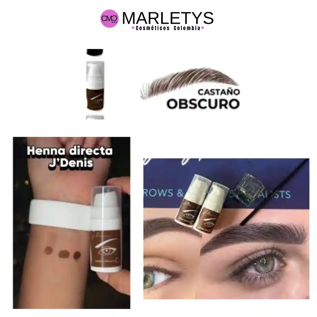 Henna Directa Castaño Obscuro